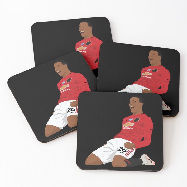 Item preview, Mason Greenwood Knee Slide Mufc Sticker designed and sold by ricedali41.