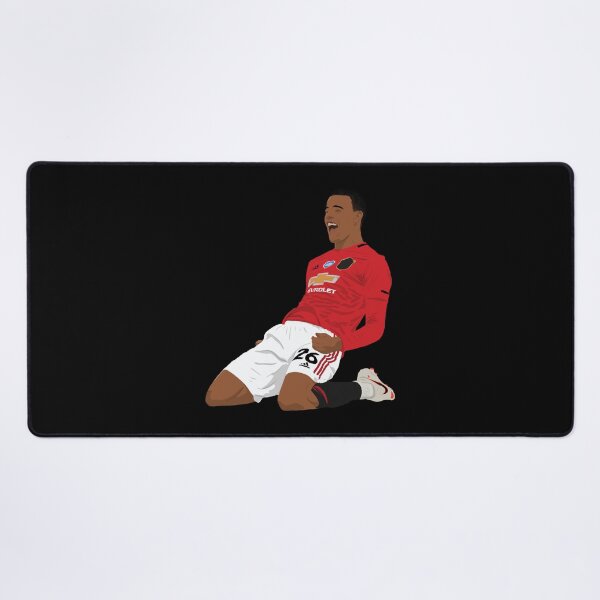 Item preview, Mason Greenwood Knee Slide Mufc Sticker designed and sold by ricedali41.