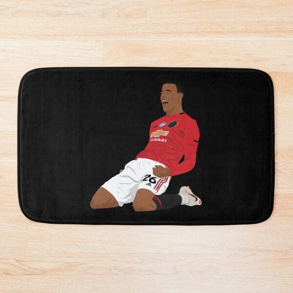 Item preview, Mason Greenwood Knee Slide Mufc Sticker designed and sold by ricedali41.