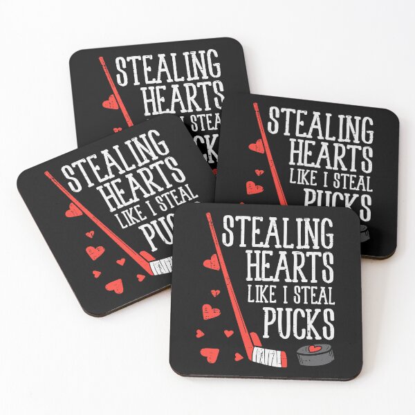 Item preview, Stealing Hearts Like I Steal Pucks designed and sold by Rebecca-Cruz.