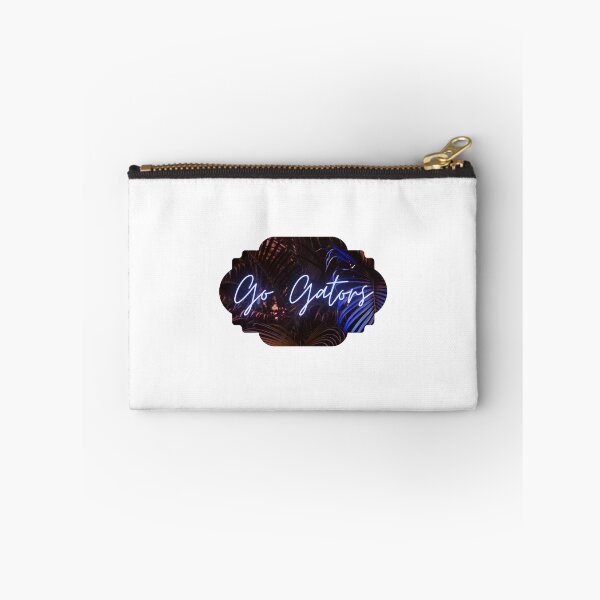 Item preview, Blue cursive Neon Go Gators! (Decorative border) designed and sold by swampmami.