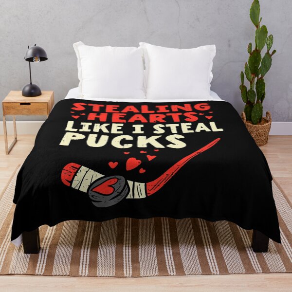 Item preview, Stealing Hearts Like I Steal Pucks designed and sold by Rebecca-Cruz.
