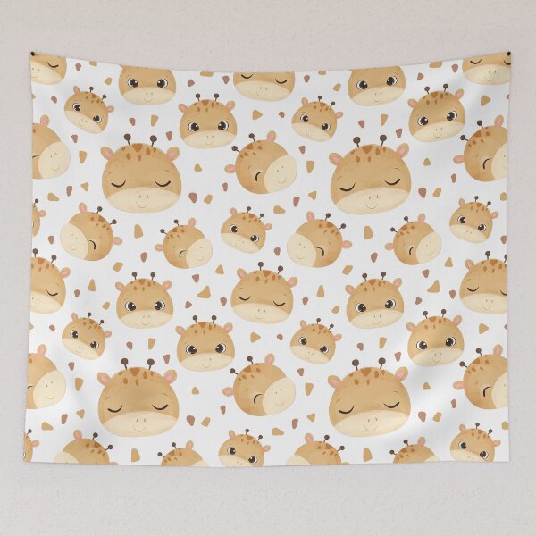 Item preview, Cute Giraffe cartoon pattern, giraffi  designed and sold by MamaSweetea.