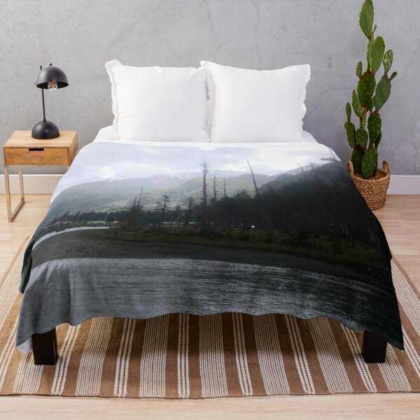 Item preview, Calm Water Lake Clouds And Mountains designed and sold by Saim-Photos.