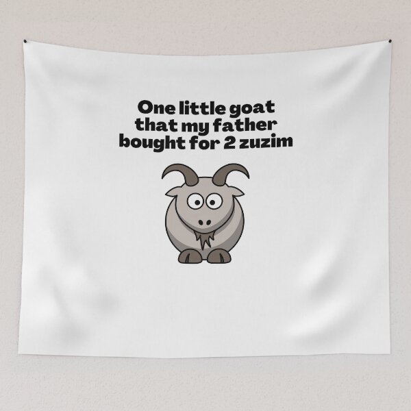 Item preview, Chad Gadya - One Little Goat designed and sold by NJGDesigns.