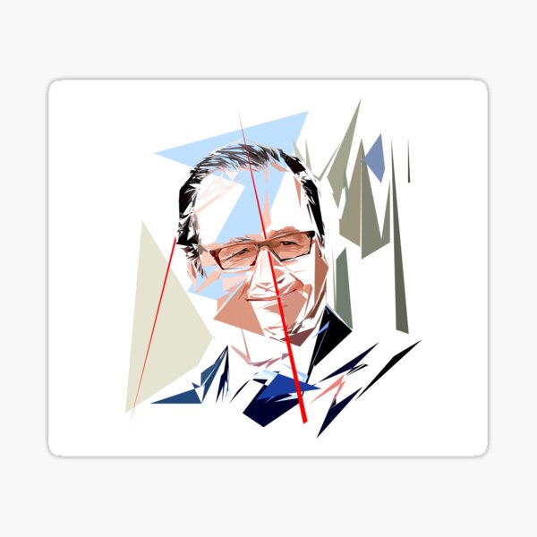 Aperçu de l'œuvre François Hollande créée et vendue par piertom.