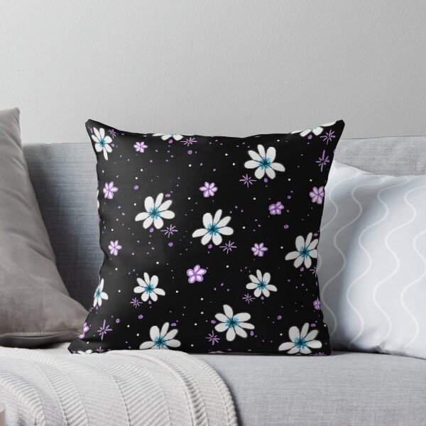 Item preview, Spooky cute Floral pattern designed and sold by SpookyLemonArt.