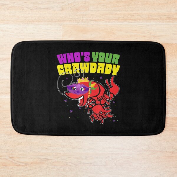 Item preview, Whos Your Crawdaddy Crawfish Jester Beads Funny Mardi Gras  designed and sold by 77tara.