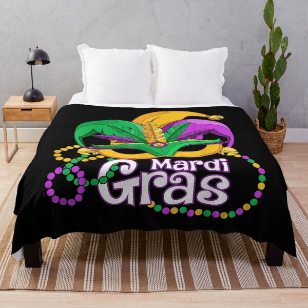 Item preview, Mardi Gras Mardi Gras 2022 Beads Mask Feathers designed and sold by 77tara.