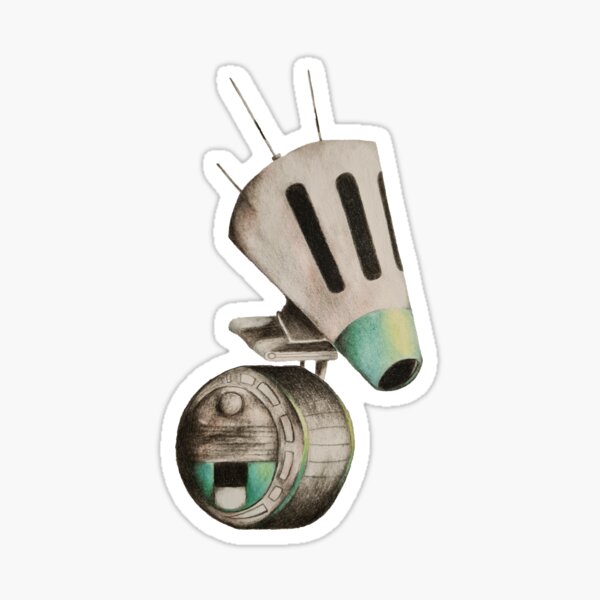 D-O droid Sticker