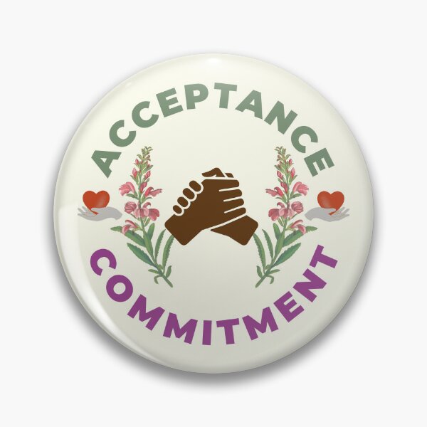 Item preview, Acceptance And Commitment - Mental Health Awareness | Mental Healthy Quote designed and sold by Delandor.