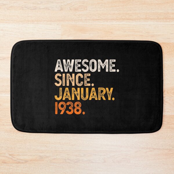 Item preview, Awesome Since January 1938 84th Birthday Gift 84 Year Old  designed and sold by 77tara.