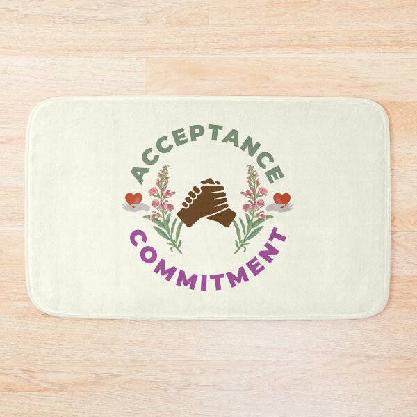 Item preview, Acceptance And Commitment - Mental Health Awareness | Mental Healthy Quote designed and sold by Delandor.