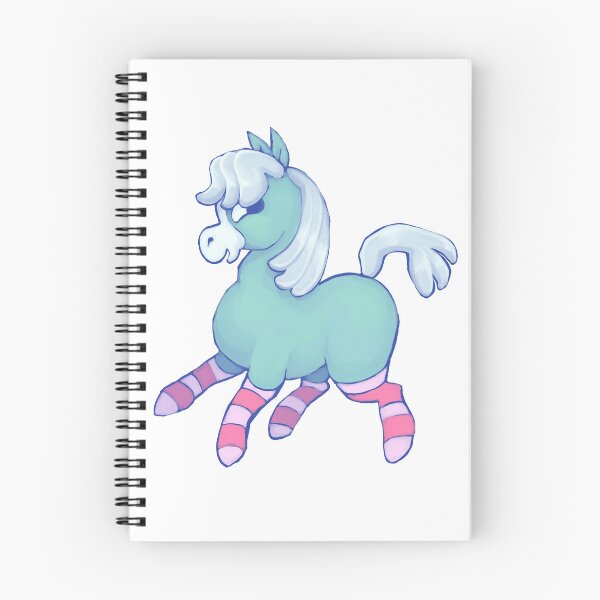 Item preview, horse + stripey socks designed and sold by LemonOwl.