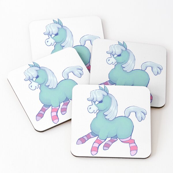 Item preview, horse + stripey socks designed and sold by LemonOwl.