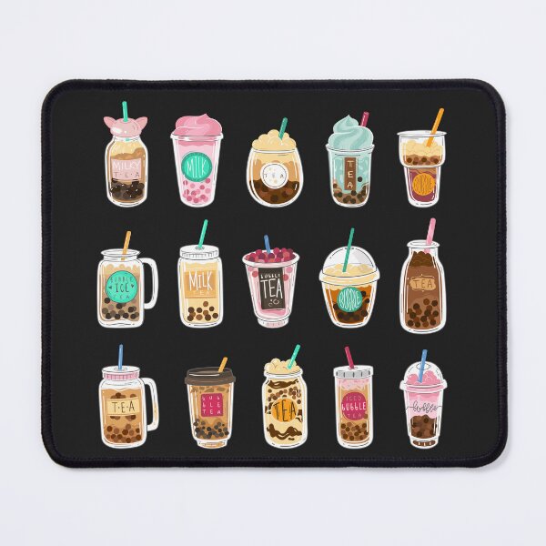 Item preview, Assorted Colorful Boba Milk Tea Set designed and sold by Alicia Chee.