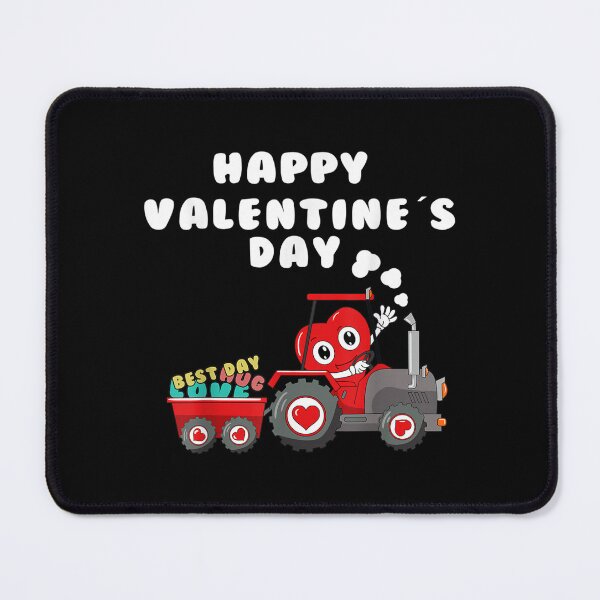 Item preview, Kids Happy Valentines Day Heart In Tractor Funny Toddler Boy  designed and sold by 77tara.