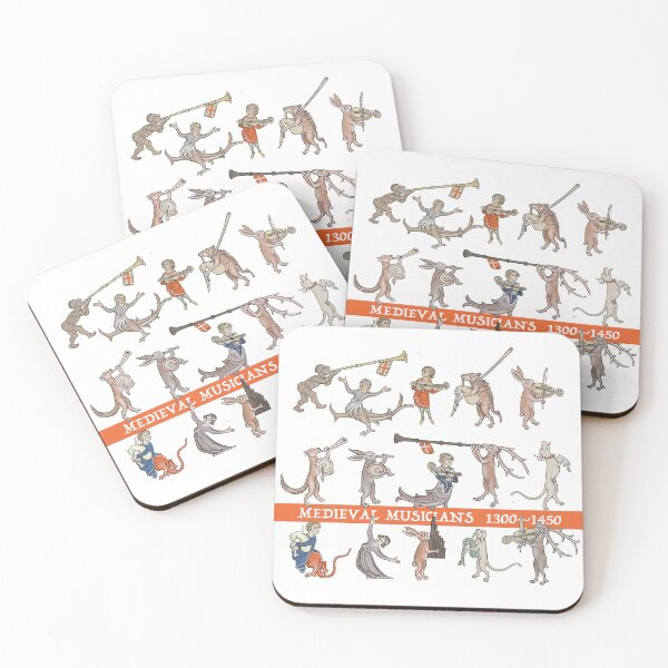 Item preview, Medieval Musicians having fun designed and sold by ebrawne.