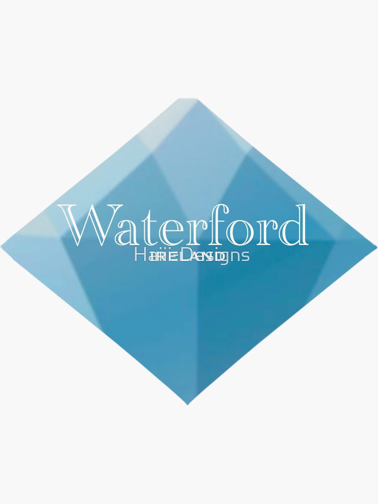 "Waterford Ireland" Sticker by HaiiiDesigns Redbubble