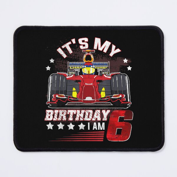 Item preview, 6 Year Old Race Car 6th Birthday Boy Gifts Racing Boys Party  designed and sold by 77tara.