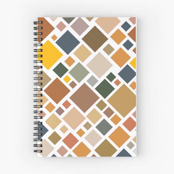 Item preview, Earthy diagonal square pattern  designed and sold by TheCosmoWest.