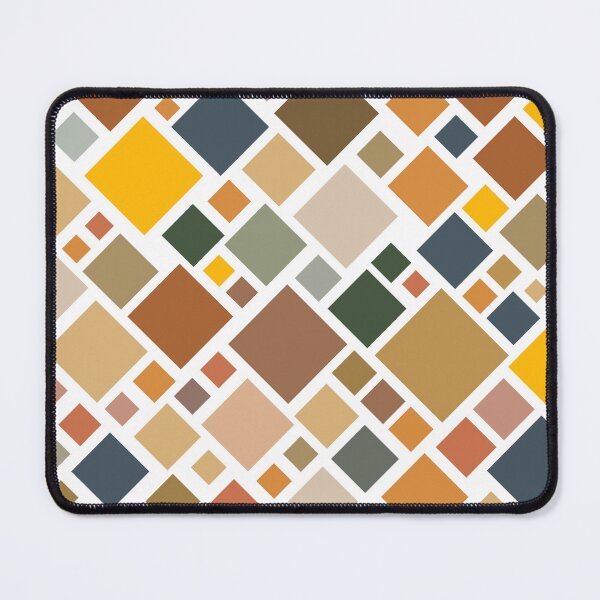 Item preview, Earthy diagonal square pattern  designed and sold by TheCosmoWest.