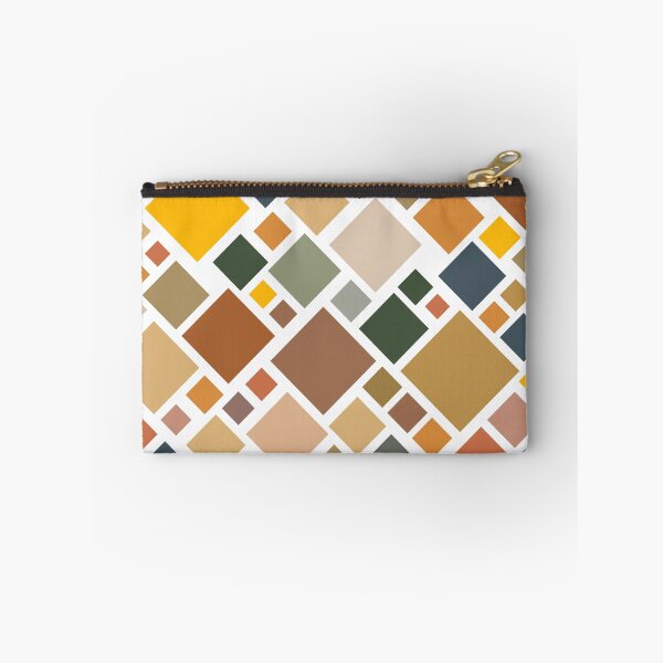 Item preview, Earthy diagonal square pattern  designed and sold by TheCosmoWest.