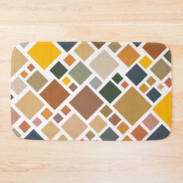 Item preview, Earthy diagonal square pattern  designed and sold by TheCosmoWest.