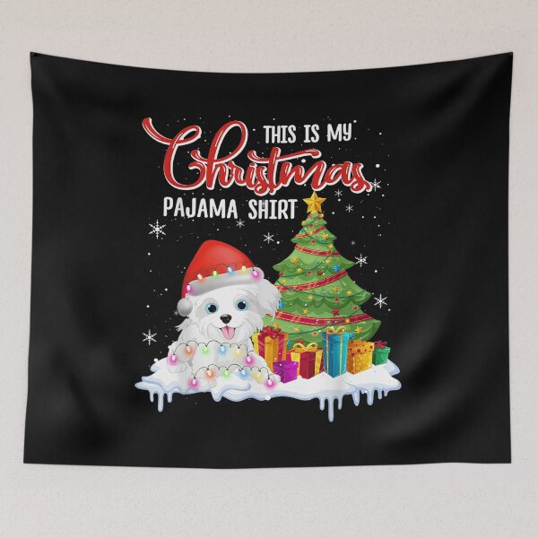 Item preview, This Is My Christmas Pajama Bichon Frise Xmas Men Women Kids  designed and sold by 77tara.