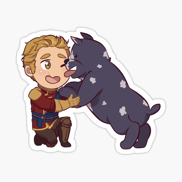 Cullen & Mabari Sticker