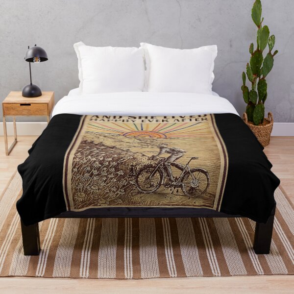 Item preview, colorful sun she lived happily mountain biking designed and sold by sovIlarion96.