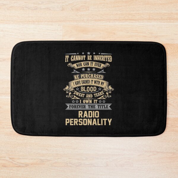 Item preview, Radio Personality T Shirt - Forever The Title Job Gift Item Tee designed and sold by celiagomez456.