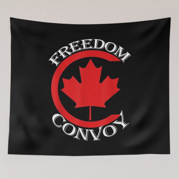 Item preview, Freedom Convoy 2022 Canadian Trucker S Maple Leaf  designed and sold by 77tara.
