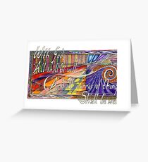With God Greeting Card