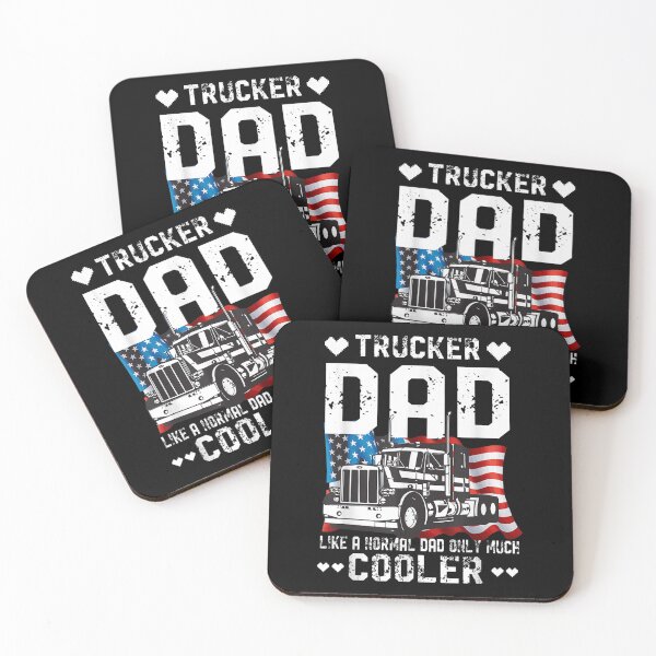 Item preview, Mens Mens Truck Driving Men Funny Semi Trucker Dad Like A Normal  designed and sold by 77tara.