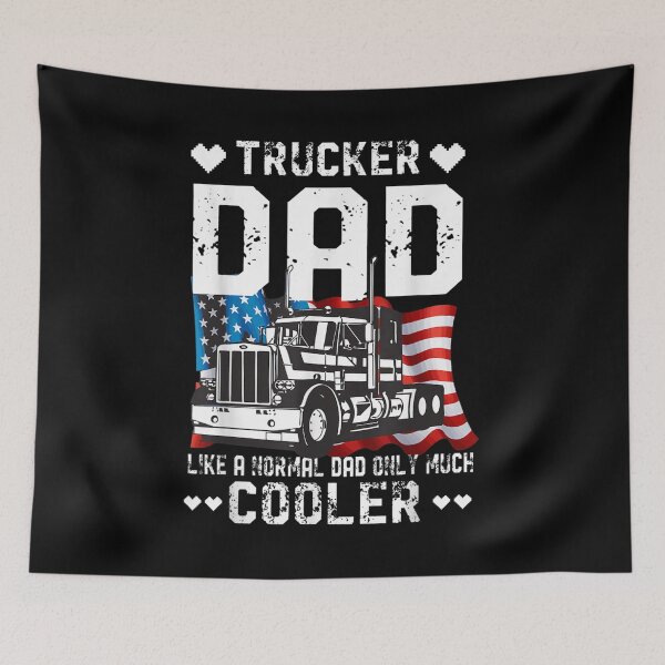 Item preview, Mens Mens Truck Driving Men Funny Semi Trucker Dad Like A Normal  designed and sold by 77tara.