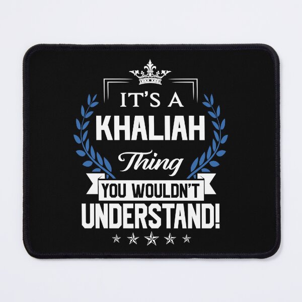 Item preview, Khaliah Name T Shirt - Khaliah Things Name 2 Gift Item Tee designed and sold by geniajmk13.