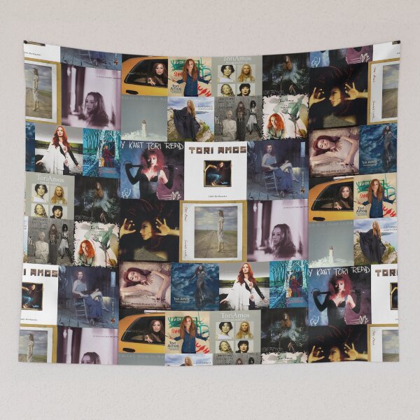 Item preview, Tori Amos Album Records Collage Collection Print designed and sold by LittleIconShop.