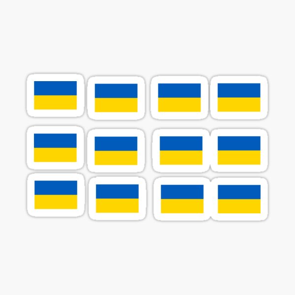Artikel-Vorschau von Ukraine-Flaggenpaket, designt und verkauft von Shop4Gamers.