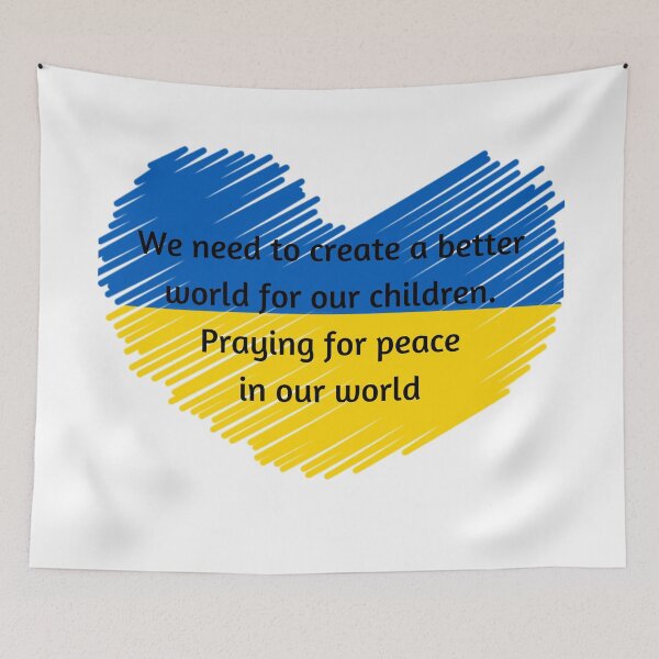 Item preview, create a better world for our children. Praying for peace in our world designed and sold by zakariadesigner.