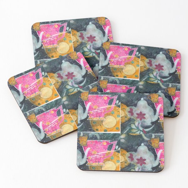 Item preview, tea pot abstract  designed and sold by annamak12.