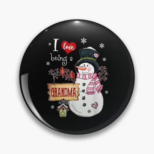 Item preview, I Love Being A Nana Snowman Christmas Funny Xmas  designed and sold by 77tara.