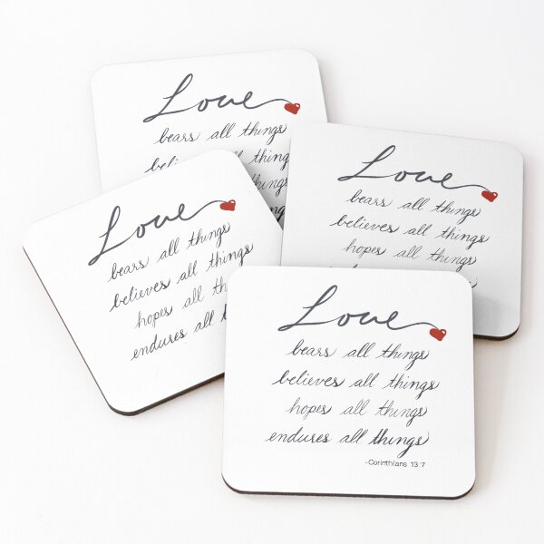 Item preview, Corinthians 13:7 designed and sold by lovedella.