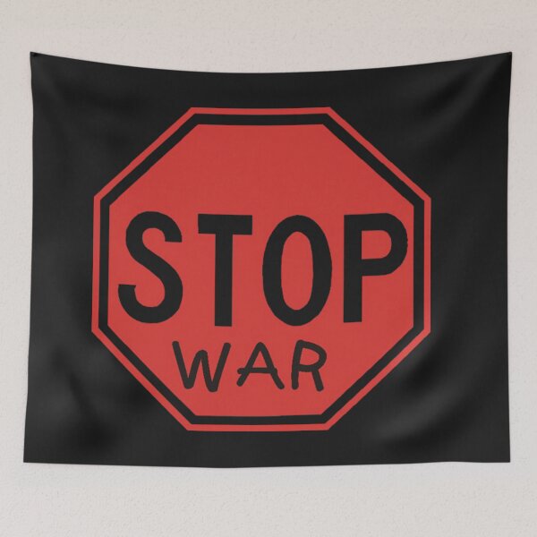 Item preview, stop war designed and sold by alexshop1.
