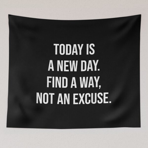 Item preview, Find A Way Not An Excuse Gym Motivational  designed and sold by 77tara.