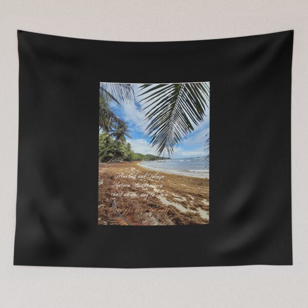 Item preview,  Trinidad and Tobago. Matura, North Eastern coast.  greeting card and posters designed and sold by Pugnaciousprint.