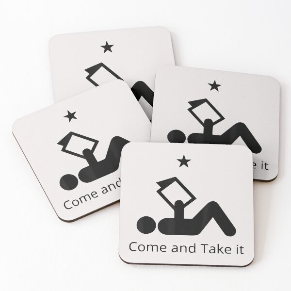 Item preview, Funny Books Lovers Quote - Come And Take It  designed and sold by NormaEng.