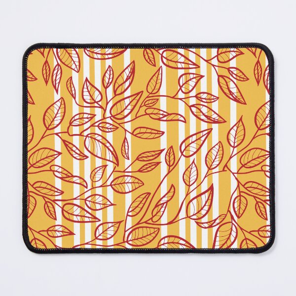 Item preview, Minimalist Leaf Line Art Illustration as a Seamless Surface Pattern Design designed and sold by ZaryaKiqo.