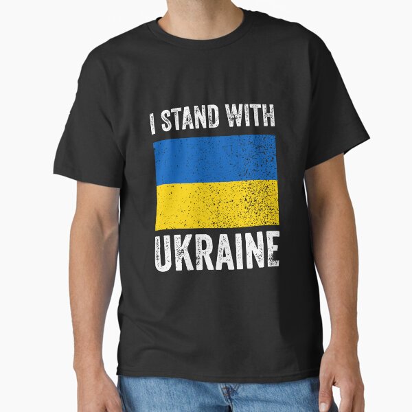 Item preview, I Stand With Ukraine Flag Freedom Ukrainians designed and sold by lxmag.