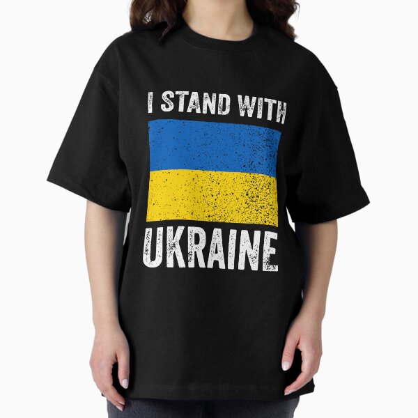 Item preview, I Stand With Ukraine Flag Freedom Ukrainians designed and sold by lxmag.